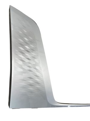 2022-2025 Kia Carnival Silver Exterior C-Pillar Molding Panel Garnish - Rear (Used OEM)
