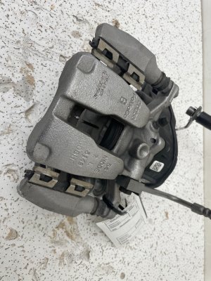 2022-2024 Ford Expedition Disc Brake Caliper with Electric Parking Brake Actuator - Rear, Left (Driver) (Used OEM)