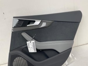 2022-2024 Audi A5 Black Door Interior Trim Panel - Rear, Right (Passenger) (Used OEM)