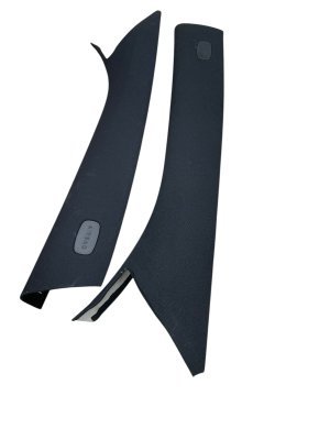 2017-2023 Mercedes-Benz E500 Black Windshield A-Pillar Trim Panel Cover Set - Front (Used OEM)