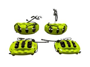 2019-2025 Porsche Cayenne Green Front and Rear Brembo Disc Brake Caliper Set (Used OEM)