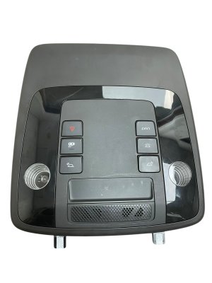 2022 Kia Carnival Overhead Console Dome Light Assembly with Sunroof Switches - Front (Used OEM)