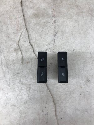 2018-2025 Lincoln Navigator Second Row Seat Forward and Back Switch Set (Used OEM)