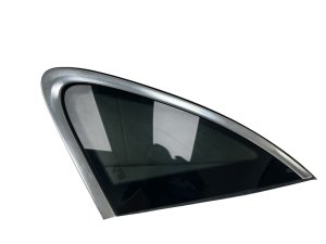 2015-2024 Porsche Macan Quarter Glass with Black Molding - Rear, Right (Passenger) (Used OEM)
