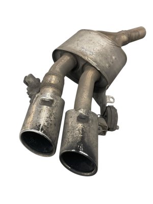 2018-2025 Audi S5 Exhaust Muffler and Tip - Rear (Used OEM)