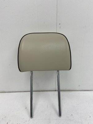 2020-2022 Hyundai Palisade Beige Seat Leather Headrest - Front, Left (Driver) (Used OEM)