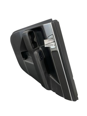 2024-2025 Hyundai Santa Fe Black Door Interior Trim Panel - Rear, Right (Passenger) (Used OEM)