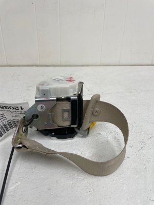 2014-2017 Mercedes-Benz S320 Beige Seat Belt Assembly - Rear, Left (Driver) (Used OEM)