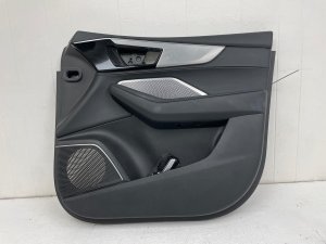 2022-2025 Acura MDX Black Door Interior Trim Panel - Front, Right (Passenger) (Used OEM)