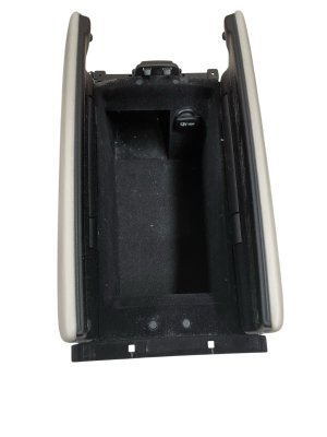 2021-2024 Genesis G80 Beige Center Console Storage Compartment Lid Armrest - Front (Used OEM)