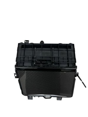 2023-2025 BMW 428i Center Console Storage Tray Compartment Trim with Carbon Lid (Used OEM)