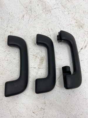 2020-2025 Hyundai Palisade Black Interior Roof Grab Handle Set (Used OEM)