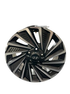2020-2025 Hyundai Sonata Black 17x7 5-Spoke Machined Black Alloy Wheel (Used OEM)