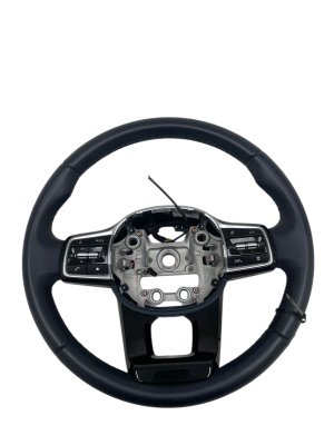 2022-2025 Kia Carnival Leather Steering Wheel with Control Switches - Front (Used OEM)