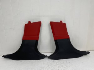 2019-2025 BMW M8 Black Lower B-Pillar Trim Panel Cover Set (Used OEM)