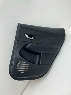 2024-2025 Hyundai Kona Black Door Interior Trim Panel - Rear, Right (Passenger) (Used OEM)