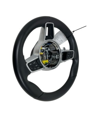 2019-2024 Porsche Cayenne Black Steering Wheel with Paddle Shifters and Controls (Used OEM)
