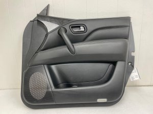2018-2021 INFINITI QX80 Black Door Interior Trim Panel - Front, Right (Passenger) (Used OEM)