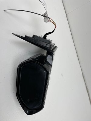 2025 Kia K4 Black Door/Side View Mirror - Front, Left (Driver) (Used OEM)