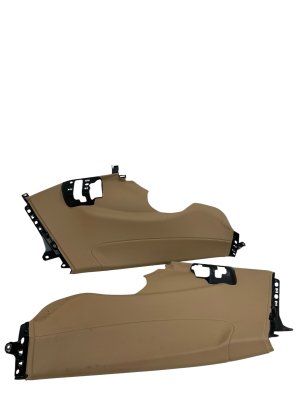 2017-2023 Porsche Panamera Beige Lower C-Pillar Trim Panel Cover (Used OEM)
