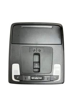 2023-2025 Acura Integra Ebony (Black) Overhead Console with Dome Light and Sunroof Switch - Front (Used OEM)