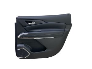 2024-2025 Chevrolet Traverse Black Door Interior Trim Panel - Rear, Right (Passenger) (Used OEM)