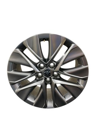 2021-2025 Toyota Mirai Silver 19x8 5 V-Spoke Machined Alloy Wheel (Used OEM)