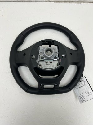 2025 Kia K5 Black Leather Steering Wheel Assembly with Controls (Used OEM)
