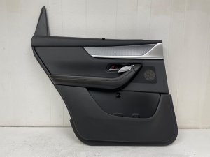 2024-2026 Mazda CX-90 Black Door Interior Trim Panel - Rear, Left (Driver) (Used OEM)