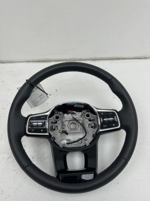 2022-2025 Kia Carnival Black Heated Leather Steering Wheel with Controls (Used OEM)