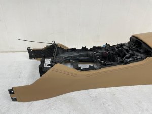 2020-2022 BMW 740i Beige Center Console Armrest (Used OEM)