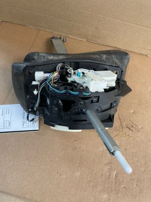 2014-2020 INFINITI Q50 Monaco Red Floor Shifter Automatic Transmission Gear Selector Lever (Used OEM)