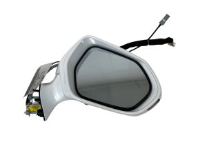 2021-2025 Toyota Mirai White Power Heated Folding Blind Spot Door/Side View Mirror with Camera and Signal Lamp - Right (Passenger) (Used OEM)