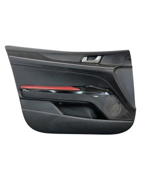 2025 Kia K5 Black Door Interior Trim Panel - Front, Left (Driver) (Used OEM)