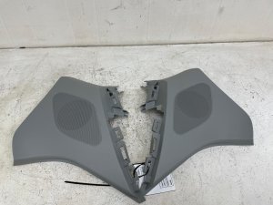 2018-2024 Audi SQ5 Gray D-Pillar Trim Panel Set with Speakers - Right (Passenger) (Used OEM)