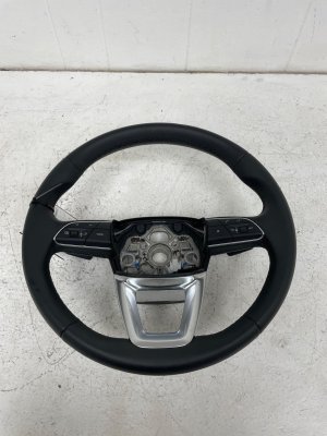2022-2025 Audi S3 Black Leather Steering Wheel with Controls (Used OEM)