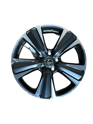 2019-2024 Lexus UX250h Black 19x7 10-Spoke Machined Painted Alloy Wheel (Used OEM)