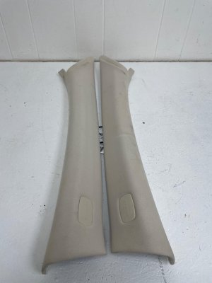 2014-2020 Mercedes-Benz S320 Beige A-Pillar Trim Panel Set - Front (Used OEM)