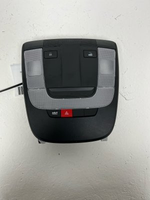 2021-2026 Kia K5 Black Overhead Roof Console Dome Light Assembly - Front (Used OEM)