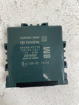 2023-2025 Toyota Prius Park Assist Clearance Sonar Control Module (Used OEM)