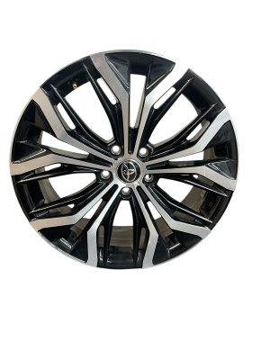 2025 Toyota Crown Signia Black 19x7 5-Spoke Machined Black Alloy Wheel (Used OEM)