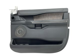 2018-2019 Ford Expedition Ebony (Black) Door Interior Trim Panel - Front, Right (Passenger) (Used OEM)