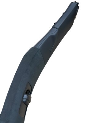  Tesla Model x Black B-Pillar Trim Panel Cover Set Upper and Lower (Used OEM)