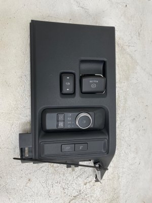 2022-2024 Lincoln Navigator Black Headlight Switch and Parking Brake Lever Assembly (Used OEM)