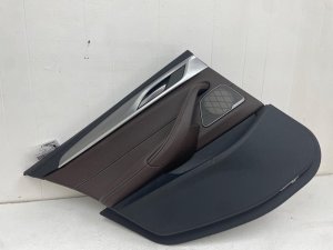 2018-2020 BMW M5 Brown Door Interior Trim Panel - Rear, Left (Driver) (Used OEM)