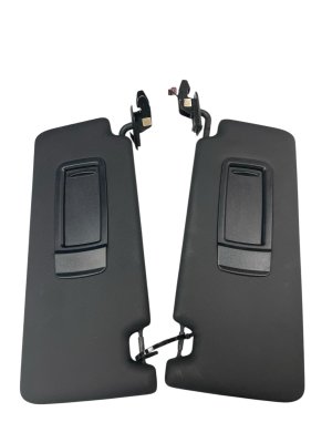2023-2025 BMW M2 Black Illuminated Sun Visor Set - Left (Driver) (Used OEM)