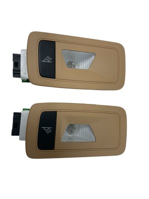 2015-2024 Porsche Macan Beige Interior Vanity Dome Light Lamp Set - Rear (Used OEM)