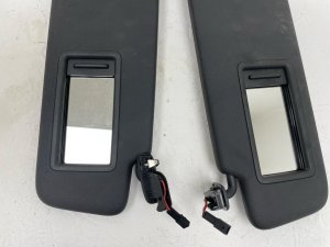 2017-2025 Audi A4 Black Sun Visor Set - Right (Passenger) (Used OEM)