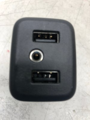 2015-2020 GMC Yukon XL Center Console USB Aux Jack and Power Outlet (Used OEM)