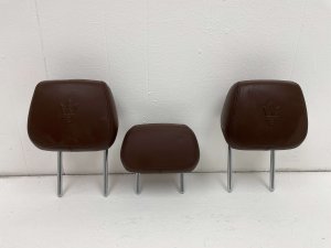 2023-2026 Maserati Grecale Brown Seat Headrest Set - Rear, Right (Passenger) (Used OEM)